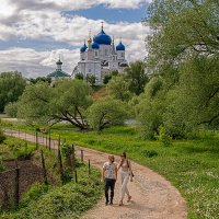 Вид на Свято-Боголюбский женский монастырь :: Борис Гольдберг