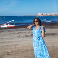 Голубое платье :: Светлана marokkanka