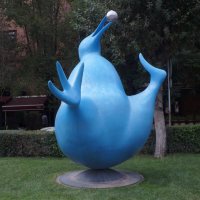 Синяя птица Киви / скульптор Питер Войтук :: zavitok *