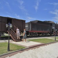 Экспонат поезда времён депортации ингушей 1944 года :: Елена (ЛенаРа)
