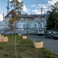 Дом   Макурина старинное здание  на реставрации :: Валентин Семчишин