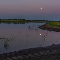 лунное утро :: Виталий Емельянов