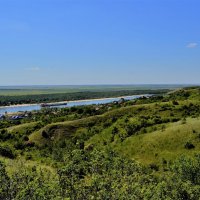 Раздорская. Овраг среди холмов в северо-западных окрестностях станицы. :: Пётр Чернега