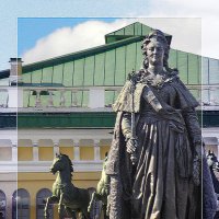 Екатерина Великая. Памятник в СПБ :: Стальбаум Юрий 