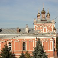 Купола Иверского монастыря :: марина ковшова 