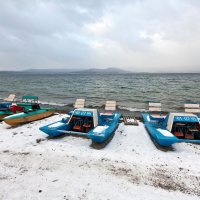 Конец Ноября на озере Тургояк. :: Алексей Трухин