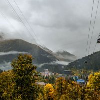 Осень в Домбае. :: Дина Евсеева