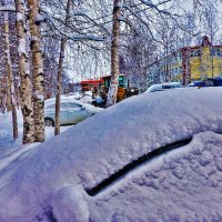 Декабрь...Авто в снежном чехле! :: Владимир 
