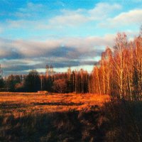 Осенне закатный пейзажик :: M Marikfoto