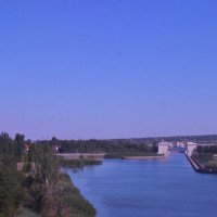 Вид на шлюзы Волго-Донского канала :: Александр Рыжов