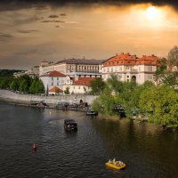 Река Влтава (Прага, Чехия) :: Глeб ПЛATOB