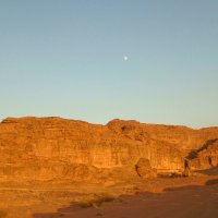 Закат в пустыне Вади-Рам, Иордания :: Игорь Матвеев 