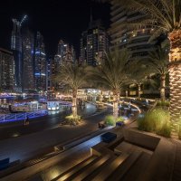 Dubai Marina Lights :: Fuseboy 
