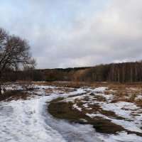 О резких переменах в погоде (репортаж из поездок по области). :: Милешкин Владимир Алексеевич 