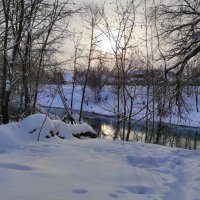 Зимний пейзаж :: Ната Волга