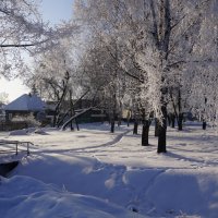 Зима в деревне :: Наталия Григорьева