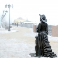 Памятник Даме с собачкой :: Сергей 