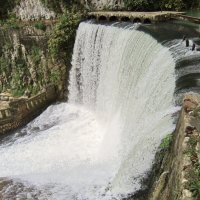 Рукотворный Новоафонский водопад :: Елена (ЛенаРа)