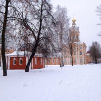 Зимний пейзаж с архитектурой в Петербурге. :: Светлана Калмыкова