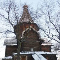 Успенская церковь Александро-Куштского монастыря :: Лидия Бусурина