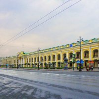 Большой Гостиный Двор. Вид на Невском проспекте :: Стальбаум Юрий 