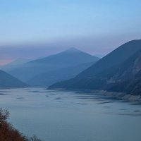 Жинвальское водохранилище. Грузия. :: Дина Евсеева