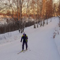 Лыжник . :: Мила Бовкун