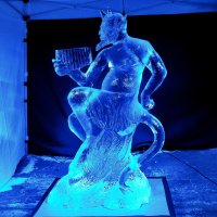 фестиваль ледяных скульптур в Елгаве.2023. :: ИННА ПОРОХОВА