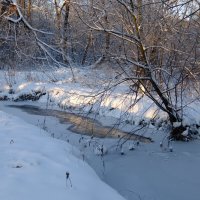 Река Серебрянка зимой :: 4X_Pro Непразднующий