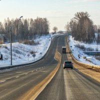 А дорога серою лентою вьётся ... :: Анатолий. Chesnavik.