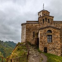 Шоанинский храм. Домбай. Карачаево-Черкесия. :: Дина Евсеева