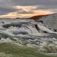 Водопад Gullfoss на рассвете :: Игорь Иванов