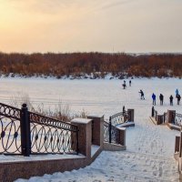 Утро нового дня! ... (с городской набережной ) :: Елена Хайдукова  ( Elena Fly )