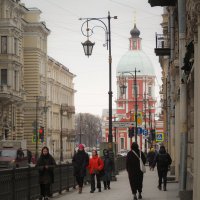 Санкт-Петерург. Улица Пестеля. Пантелеймоновская церковь. :: Магомед .