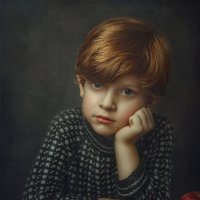 "Портрет мальчика с яблоками" :: Дина Агеева
