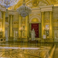 Большой зал Царицынского дворца. :: Aleksey Afonin