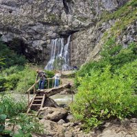 Гегский водопад в Абхазии :: Юрий Шувалов