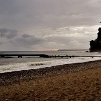 Песчаный пляж   на даче Горбачева :: Елена (ЛенаРа)
