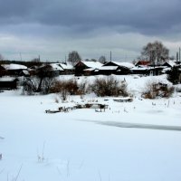 Деревенька в снегу :: Нэля Лысенко