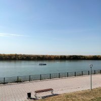Река Иртыш, Павлодар - сентябрь 2022 г. :: Динара Каймиденова