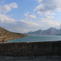 Вид на Крит с крепости Спиналонга :: Ольга 