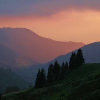 Закат в Альпах :: Tatjana Pruch