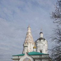Церковь Георгия Победоносца c колокольней и трапезной :: Сергей Лындин