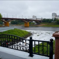 Витебск. Мост Кирова. река Западная Двина :: Сеня Белгородский