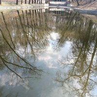 Андреевский пруд в парке Нескучный сад :: Валентина (Panitina) Фролова