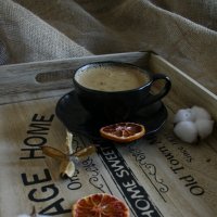 Кофе с апельсином :: Юлия Бабаева