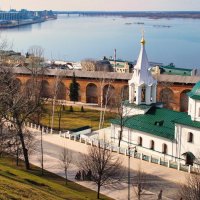 Вид на Симеоновскую церковь и Стрелку... :: Игорь Суханов