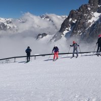 В горах,на лыжах :: Андрей Хлопонин