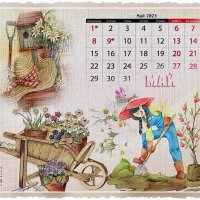 Календарь - Май :: Зинаида Бор 