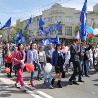 Первомайская демонстрация 2017 г. :: Татьяна 